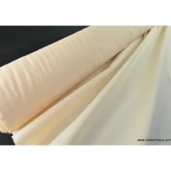 Tissu cretonne coton OEKO TEX Blanc cassé