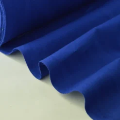 Tissu cretonne coton OEKO TEX bleu royal