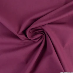 Tissu cretonne coton Purple (prune) - OEKO TEX