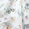 Tissu cretonne coton Tracteur motif animaux de la ferme -OEKO TEX