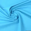 Tissu cretonne coton turquoise foncé - OEKO TEX