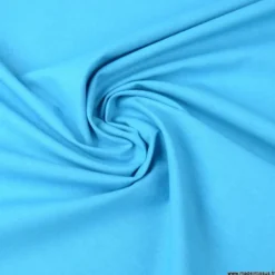 Tissu cretonne coton turquoise foncé - OEKO TEX
