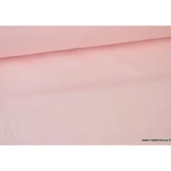Tissu cretonne coton uni OEKO TEX ROSE BLUSH
