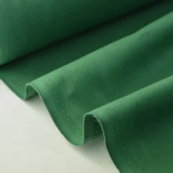 Tissu cretonne coton vert bouteille - OEKO TEX
