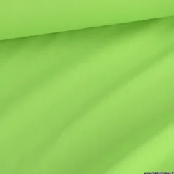 Tissu cretonne coton vert pistache - OEKO TEX