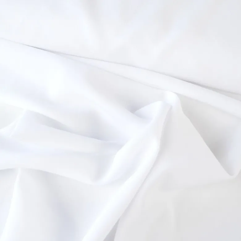 Tissu crêpe georgette Blanc