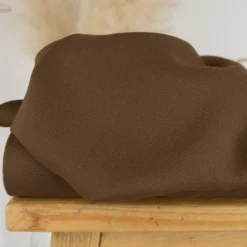 Tissu crêpe Marocain - Marron