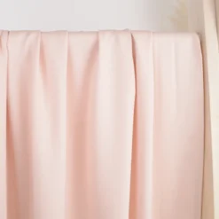 Tissu crêpe Marocain - Rose poudré