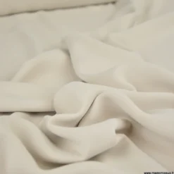 Tissu crêpe mi-lourd coloris Beige - OEKO TEX