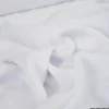 Tissu crêpe mi-lourd coloris blanc - OEKO TEX