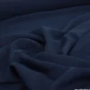 Tissu crêpe mi-lourd coloris Bleu marine - OEKO TEX