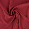 Tissu crêpe mi-lourd coloris Bordeaux - OEKO TEX