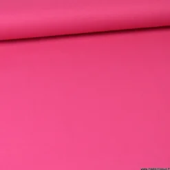 Tissu demi natté coton Fuchsia