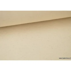 Tissu demi natté coton grande largeur Naturel