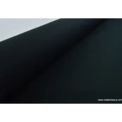 Tissu demi natté coton grande largeur noir
