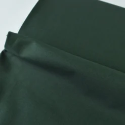 Tissu demi natté coton vert bouteille - OEKO TEX