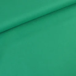 Tissu demi natté coton vert - OEKO TEX