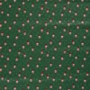 Tissu de Noël motif gnomes fond vert sapin - OEKO TEX