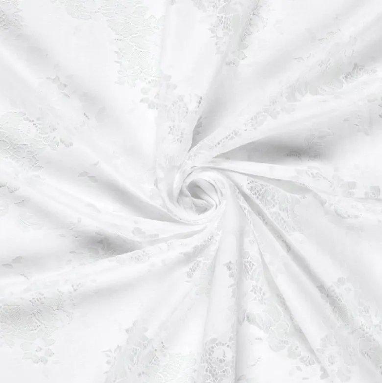 Tissu Dentelle Blanche - Bernie