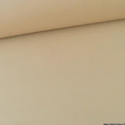 Tissu d'extérieur imperméable beige clair pour protection pluie et soleil