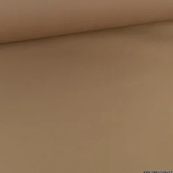 Tissu d'extérieur imperméable beige pour protection pluie et soleil