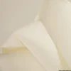 Tissu d'extérieur imperméable blanc cassé pour protection pluie et soleil