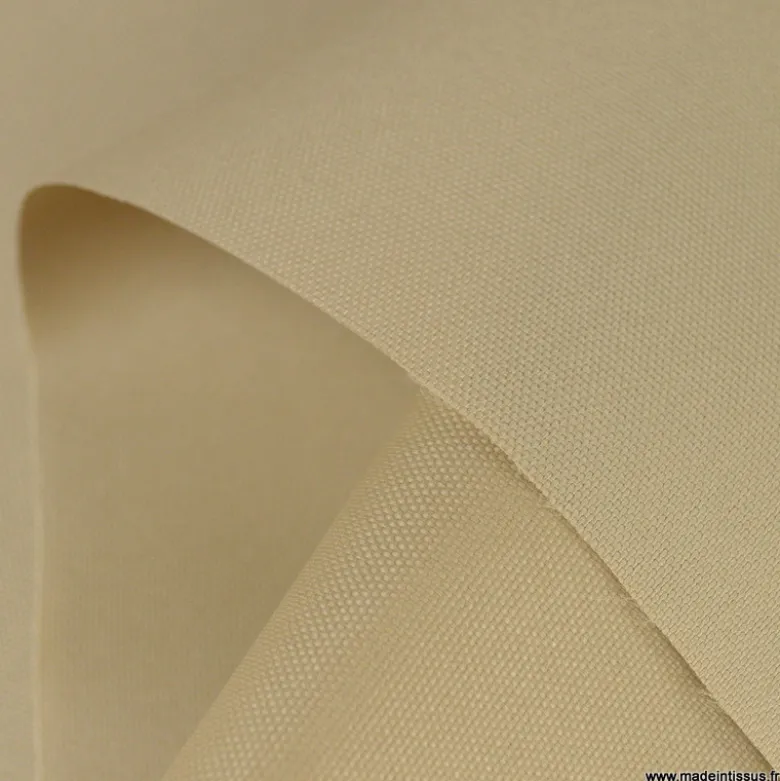 Tissu d'extérieur imperméable Lin pour protection pluie et soleil