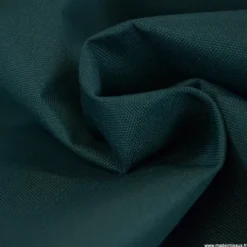 Tissu d'extérieur imperméable vert pour protection pluie et soleil