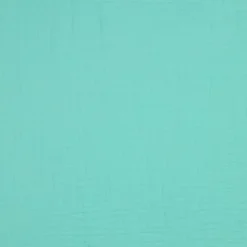 Tissu Double gaze Bio - Menthe poivrée