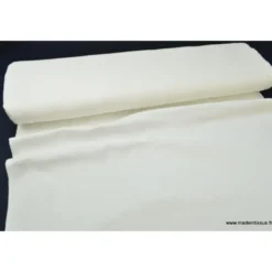Tissu Double gaze coton Blanc cassé - Milk - OEKO TEX