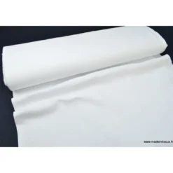 Tissu Double gaze coton Blanc - OEKO TEX