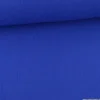 Tissu Double gaze coton Coloris bleu Cobalt- OEKO TEX