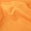 Tissu Double gaze coton Coloris Mangue - OEKO TEX