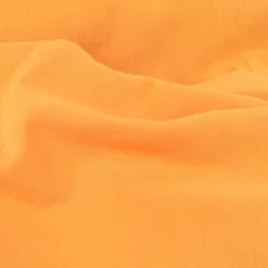 Tissu Double gaze coton Coloris Mangue - OEKO TEX