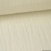 Tissu Double gaze coton Ecru - OEKO TEX