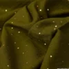 Tissu Double gaze coton Glitter à pois or coloris Bronze - OEKO TEX