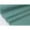Tissu Double gaze coton Glitter à pois OR coloris Eucalyptus - OEKO TEX