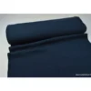 Tissu Double gaze coton marine - OEKO TEX