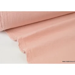 Tissu Double gaze coton Nude - OEKO TEX