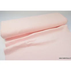 Tissu Double gaze coton Rose - OEKO TEX