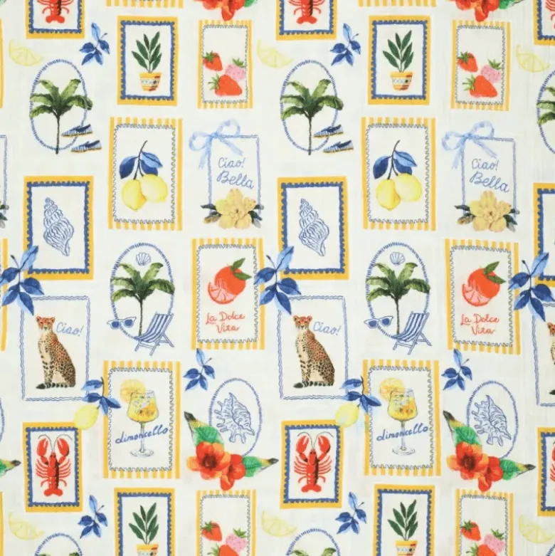 Tissu Double gaze coton Sorrento - OEKO TEX