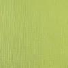 Tissu Double gaze coton vert Anis - OEKO TEX