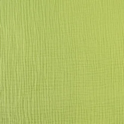 Tissu Double gaze coton vert Anis - OEKO TEX