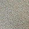 Tissu double gaze de coton Balzac motif Léopard fond écru