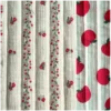 Tissu double gaze matelassé vertical Berenice et big Apple - OEKO TEX