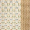 Tissu double gaze matelassé Vertical Sevigne et Meesya camel
