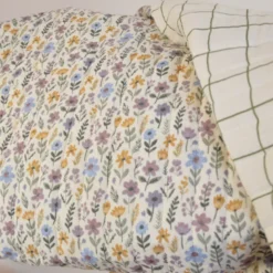 Tissu double gaze matelassé Vertical Maddy et Jacques