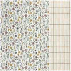 Tissu double gaze matelassé Vertical Maddy et Jacques