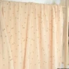 Tissu Double gaze motif coeurs fond Sable - OEKO TEX