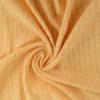 Tissu Double gaze réversible à rayures Lemon et mangue - OEKO TEX